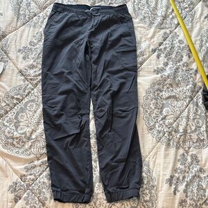 REI Black Kids Cargo Joggers